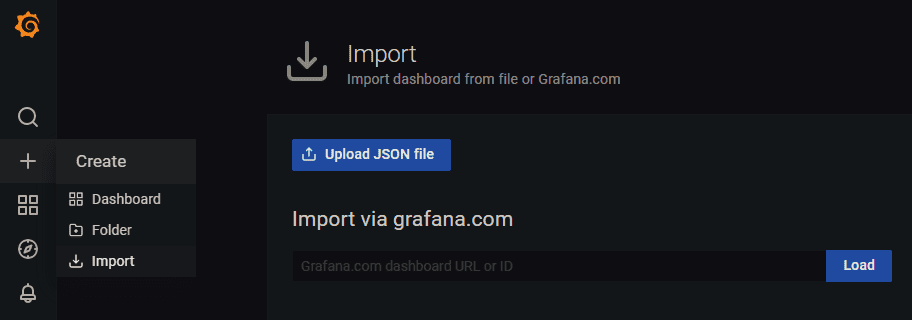 Grafana Import
